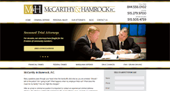 Desktop Screenshot of mccarthyhamrock.com